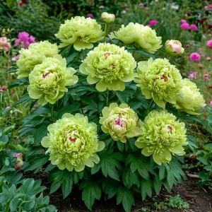 Пион Зеленые Бобы купить по цене от 610р. в интернет-магазине «Посадика» с доставкой почтой в в Лангепасе и по всей России – [изображение №1].