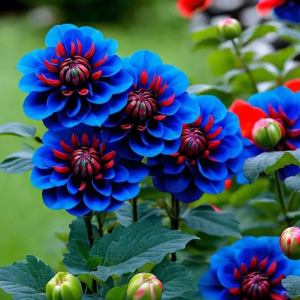 Георгин Аквамарин купить по цене от 318р. в интернет-магазине «Посадика» с доставкой почтой в в Лангепасе и по всей России – [изображение №1].